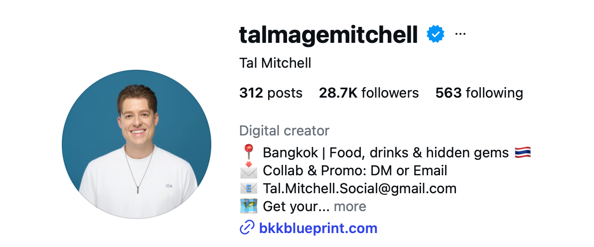 Bangkok Content Creator